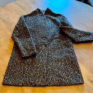 Old Navy Leopard Print Coat
